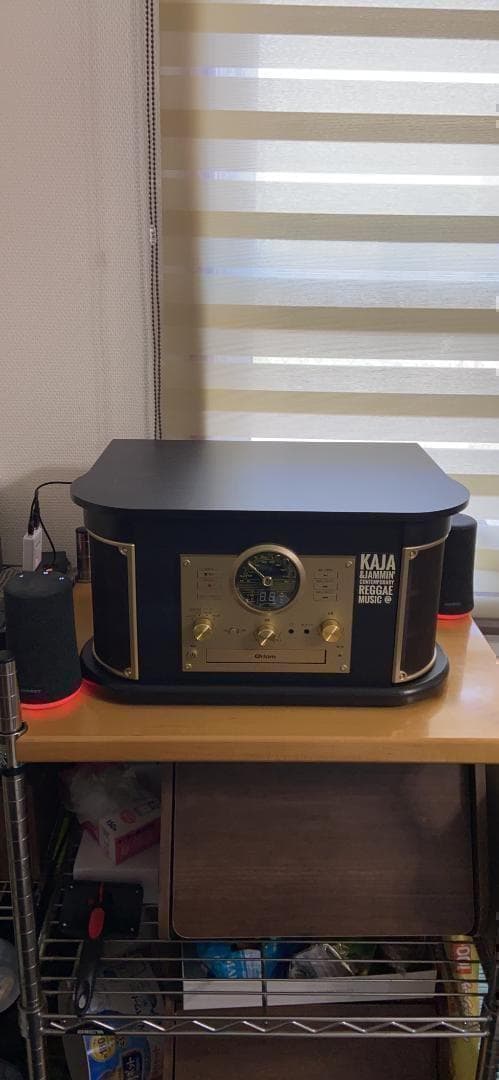 【M3162-195-152】キュリオム マルチレコードプレーヤー リモコン付き