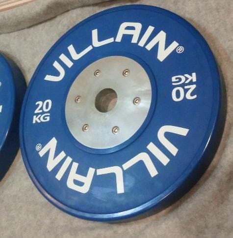 ① 20kg 2枚 VILLAIN ヴィラン バンパープレート オリンピック