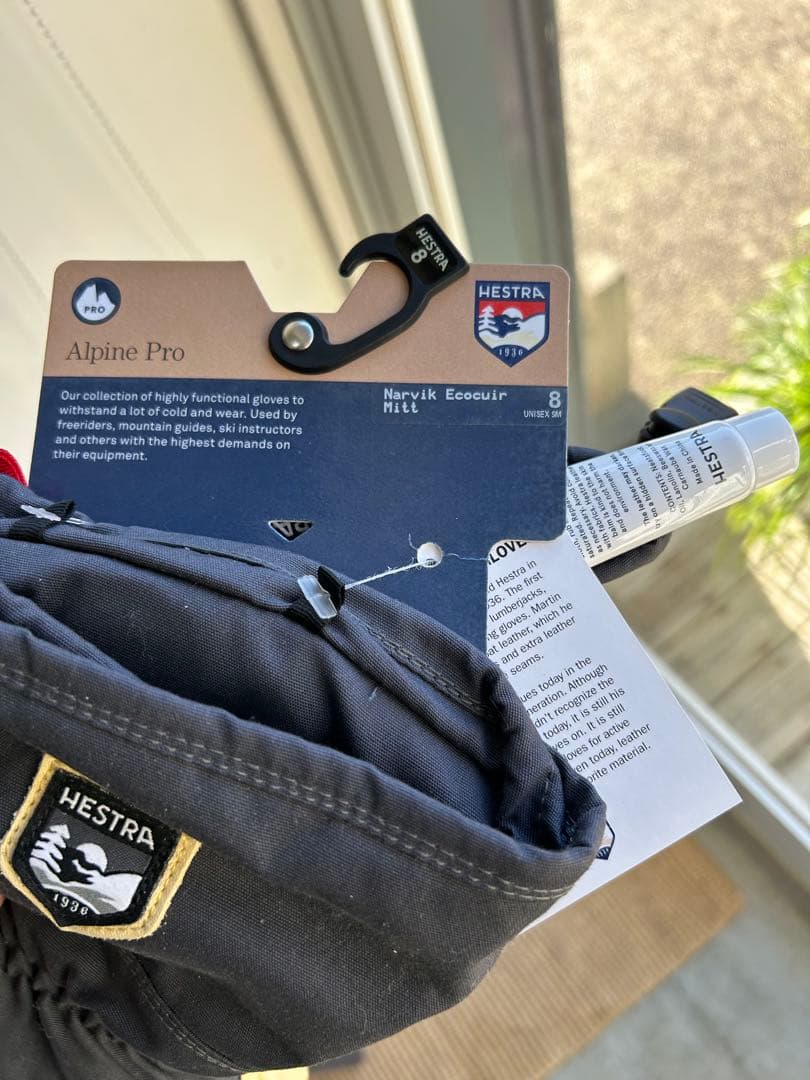 Hestra Alpine Pro ミトングローブ 8