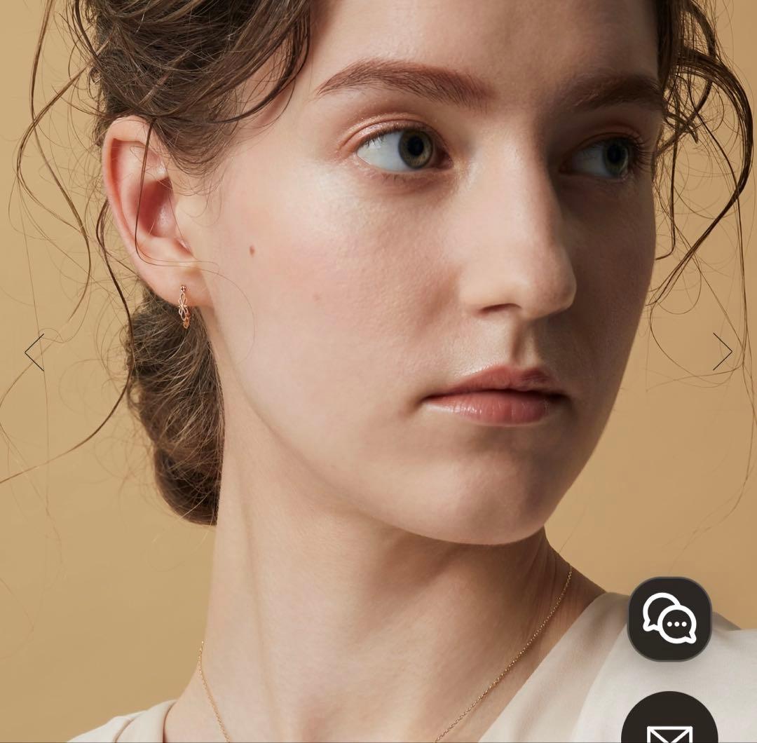 アガットagete ゴールドピアス