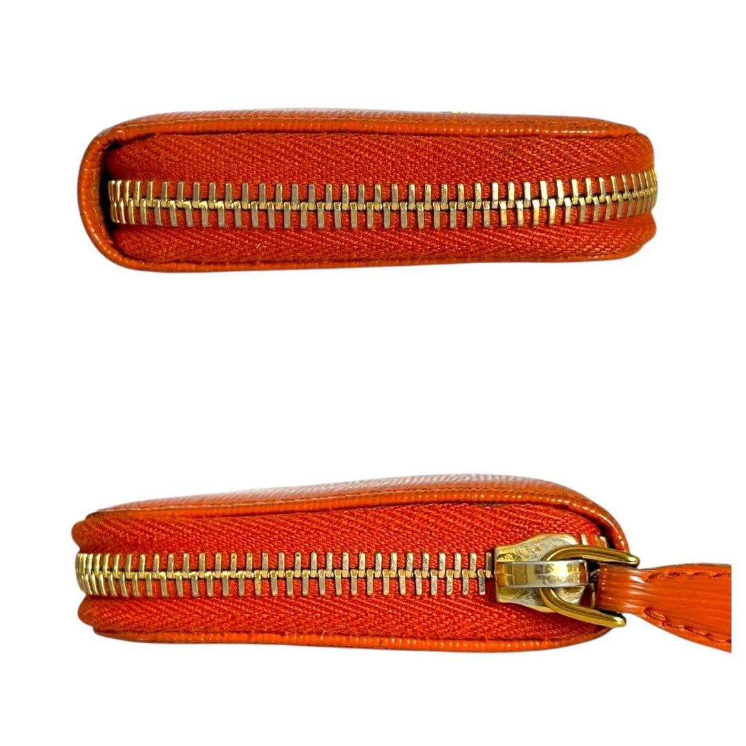 PRADA プラダ　ケース　オレンジ サフィアーノレザー　ミニ財布　46