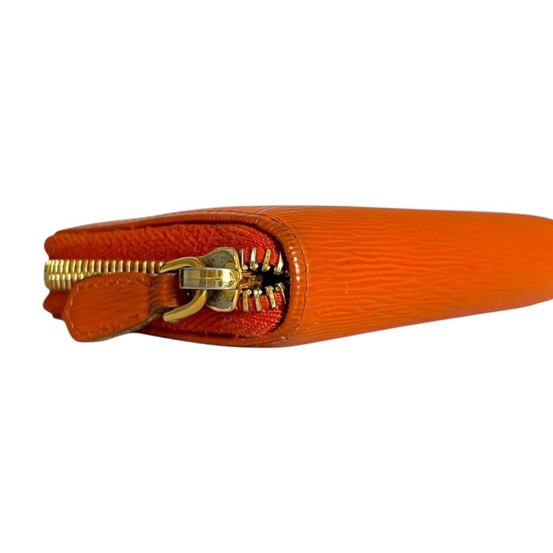 PRADA プラダ　ケース　オレンジ サフィアーノレザー　ミニ財布　46