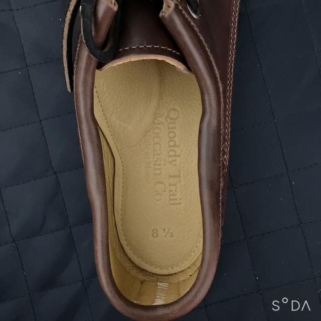 【未使用】Quoddy Trail Moccasin デッキシューズ（プー91）