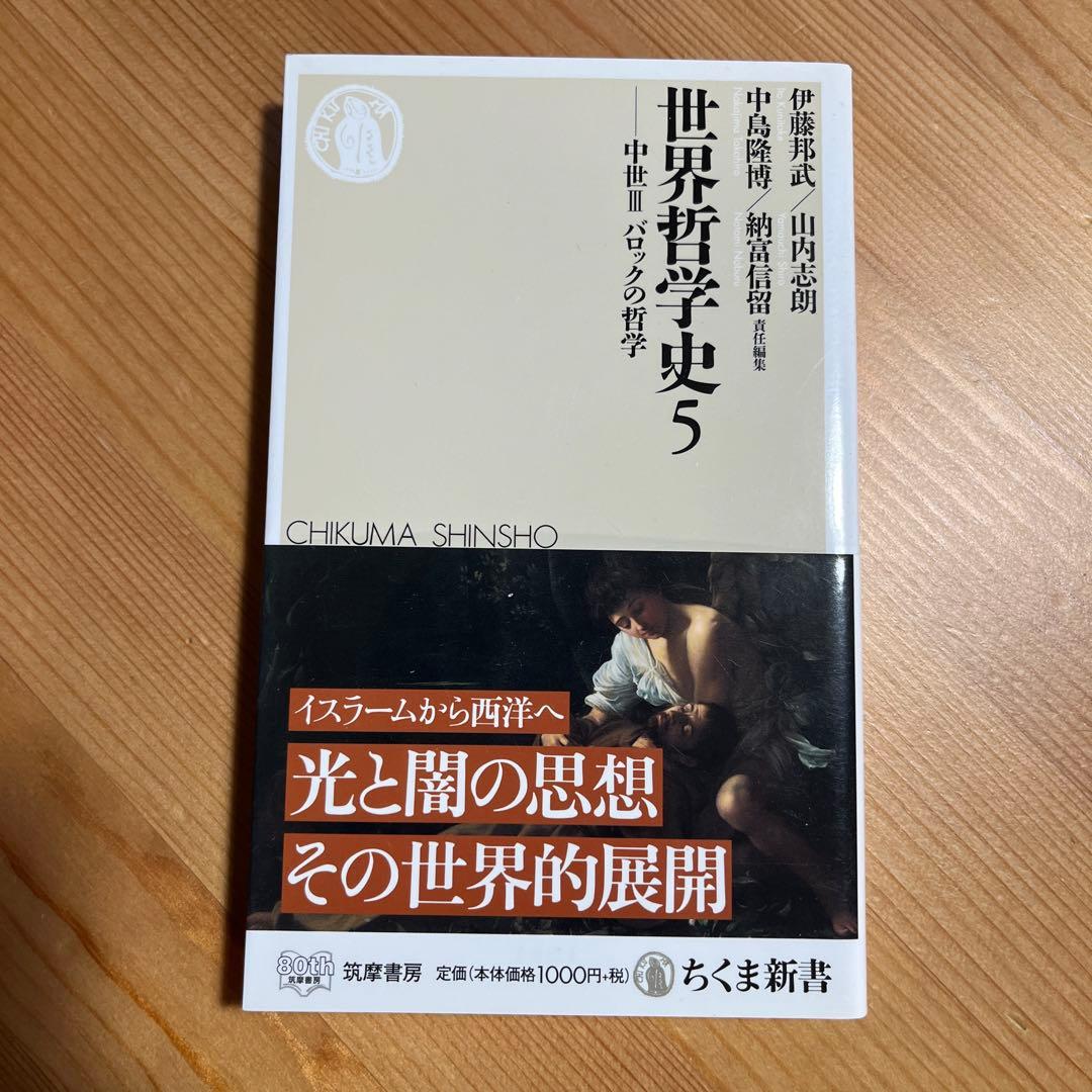 世界哲学史全9冊　ちくま新書　岩波　学芸文庫　中島隆博 納富信留 伊藤邦武 山内