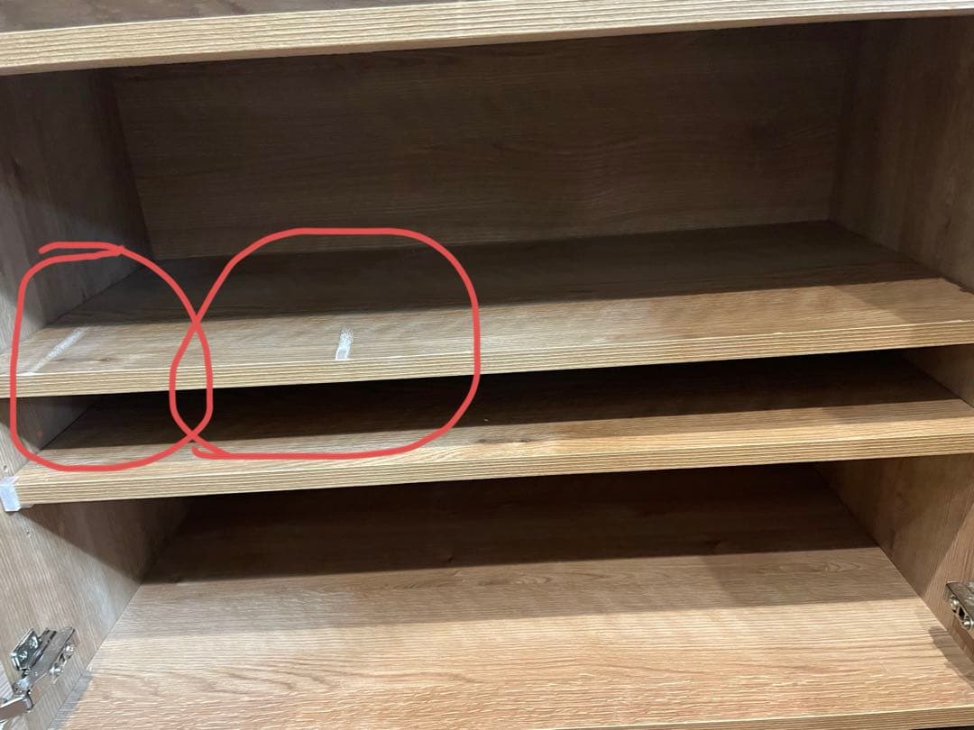 送料込みLOWYA食器棚 幅120