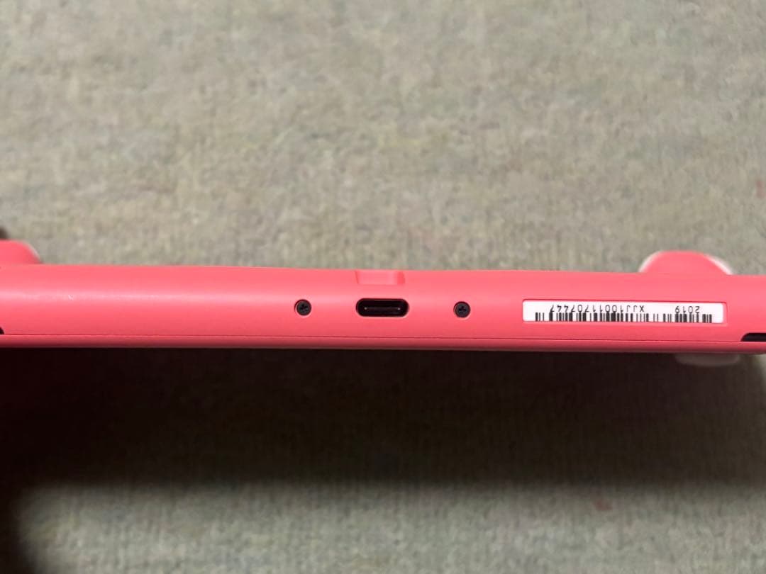 Nintendo Switch Lite ピンク 本体 ACアダプター付き 美品