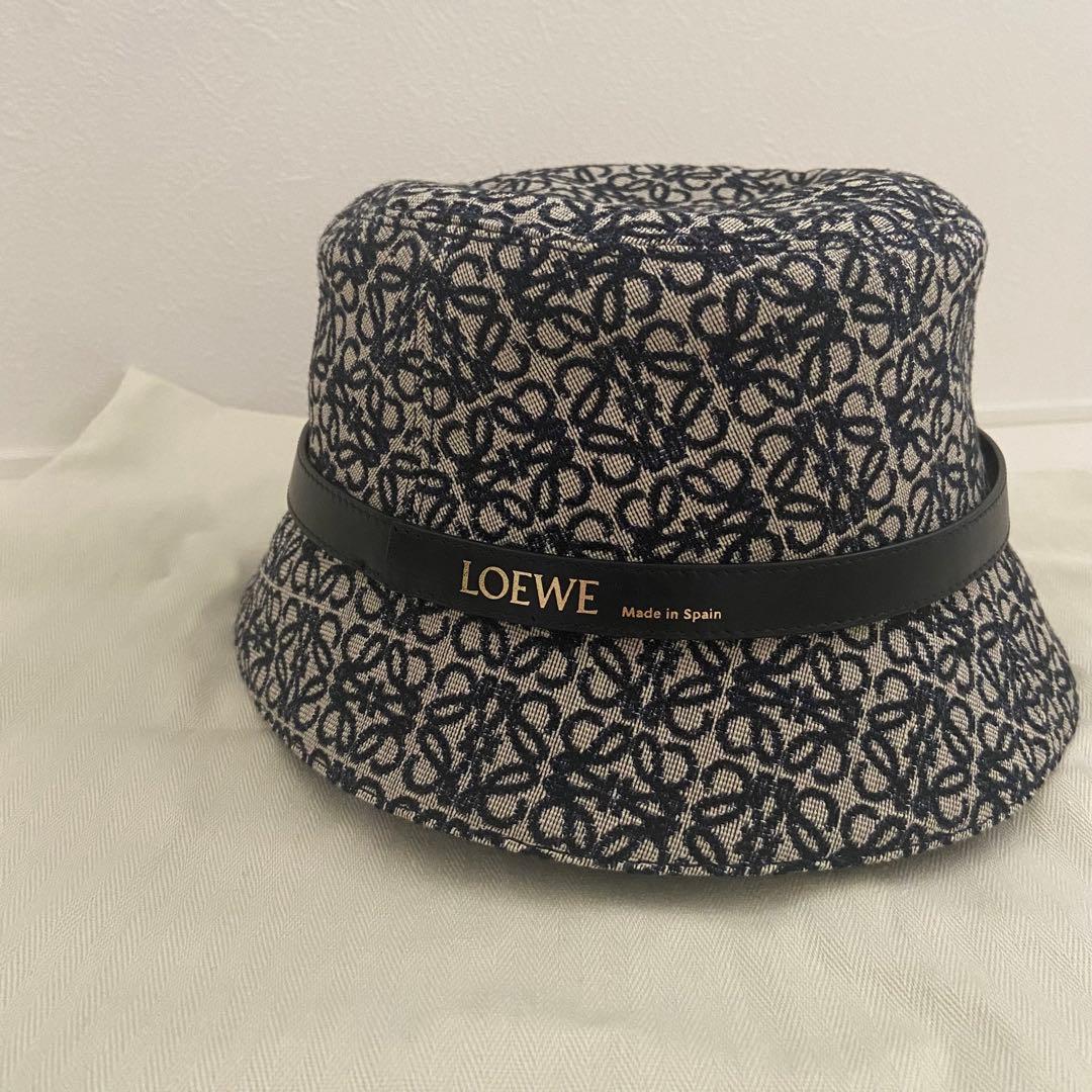 IMページ　極美品！LOEWE アナグラムバケットハット 57 付属品