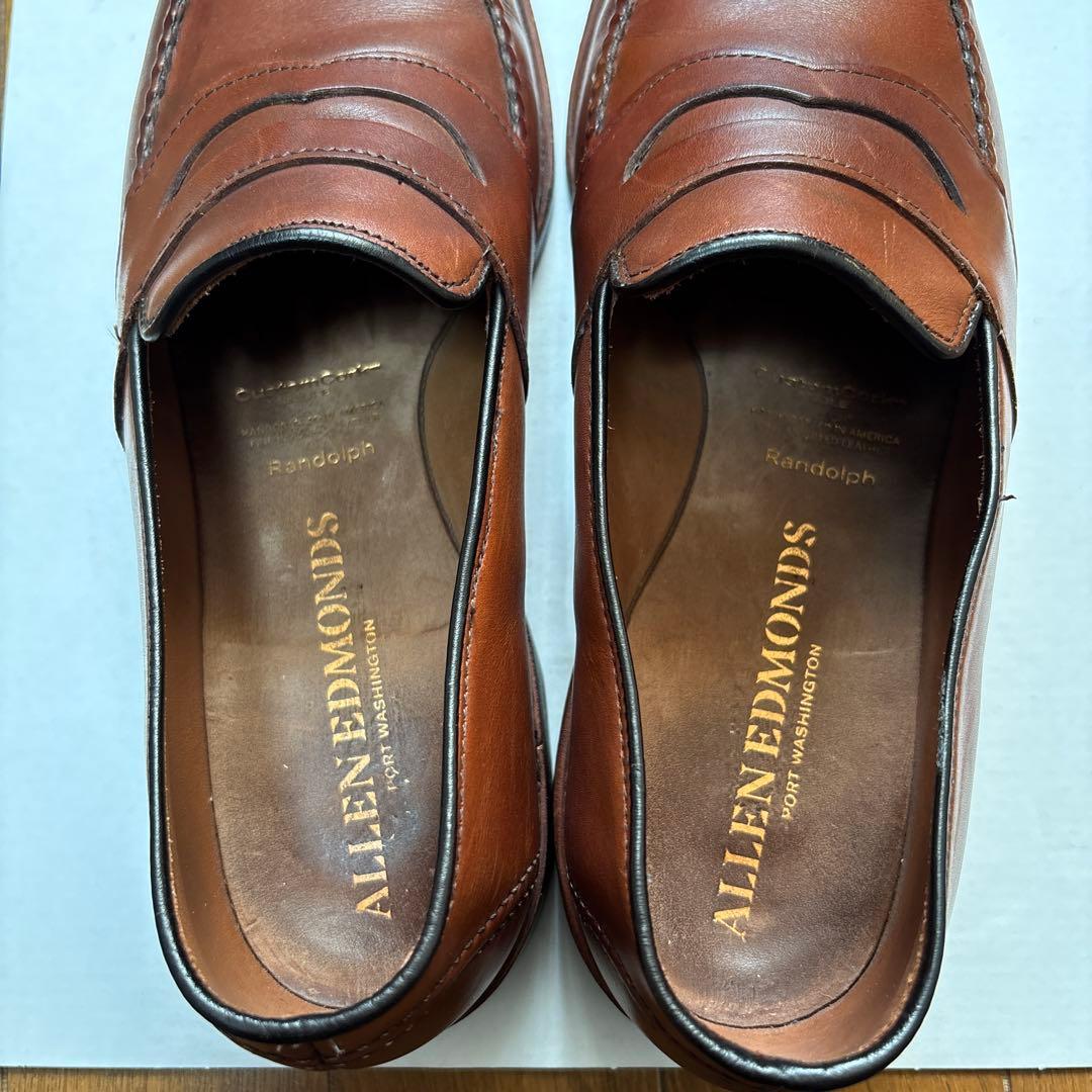 アレンエドモンズALLEN EDMONDS ローファー RANDOLPH 美品