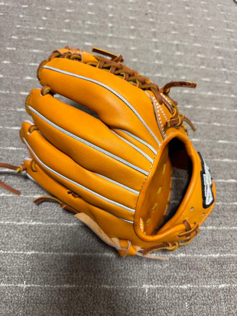 限定】Yell-story エールストーリー　硬式野球グローブ オレンジ