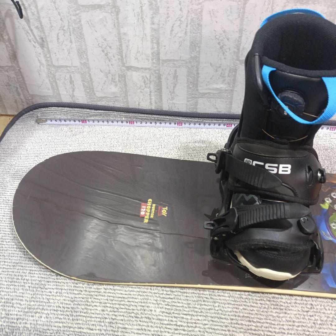 メンテ済■BURTON　120cm　ブーツ24cm