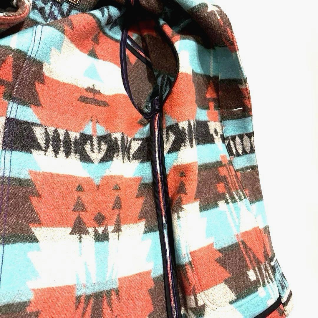 Indian motorcycle チマヨジャケット ネイティブ柄 サイズM