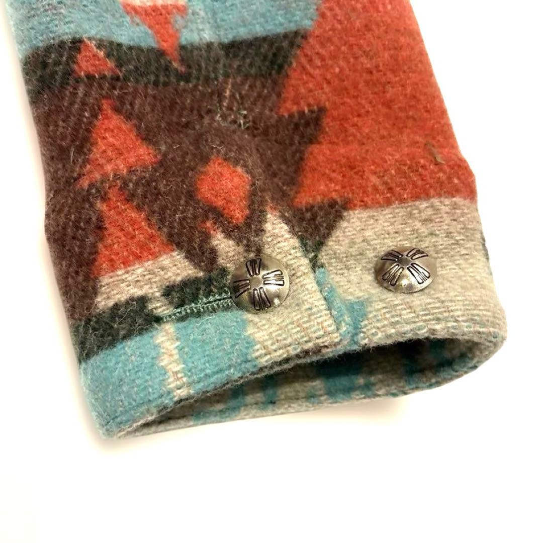 Indian motorcycle チマヨジャケット ネイティブ柄 サイズM