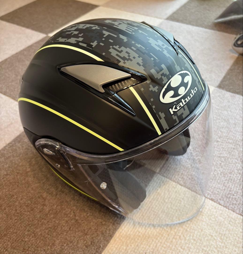 【OGK Kabuto】EXCEED Mサイズ　スモークシールド付き