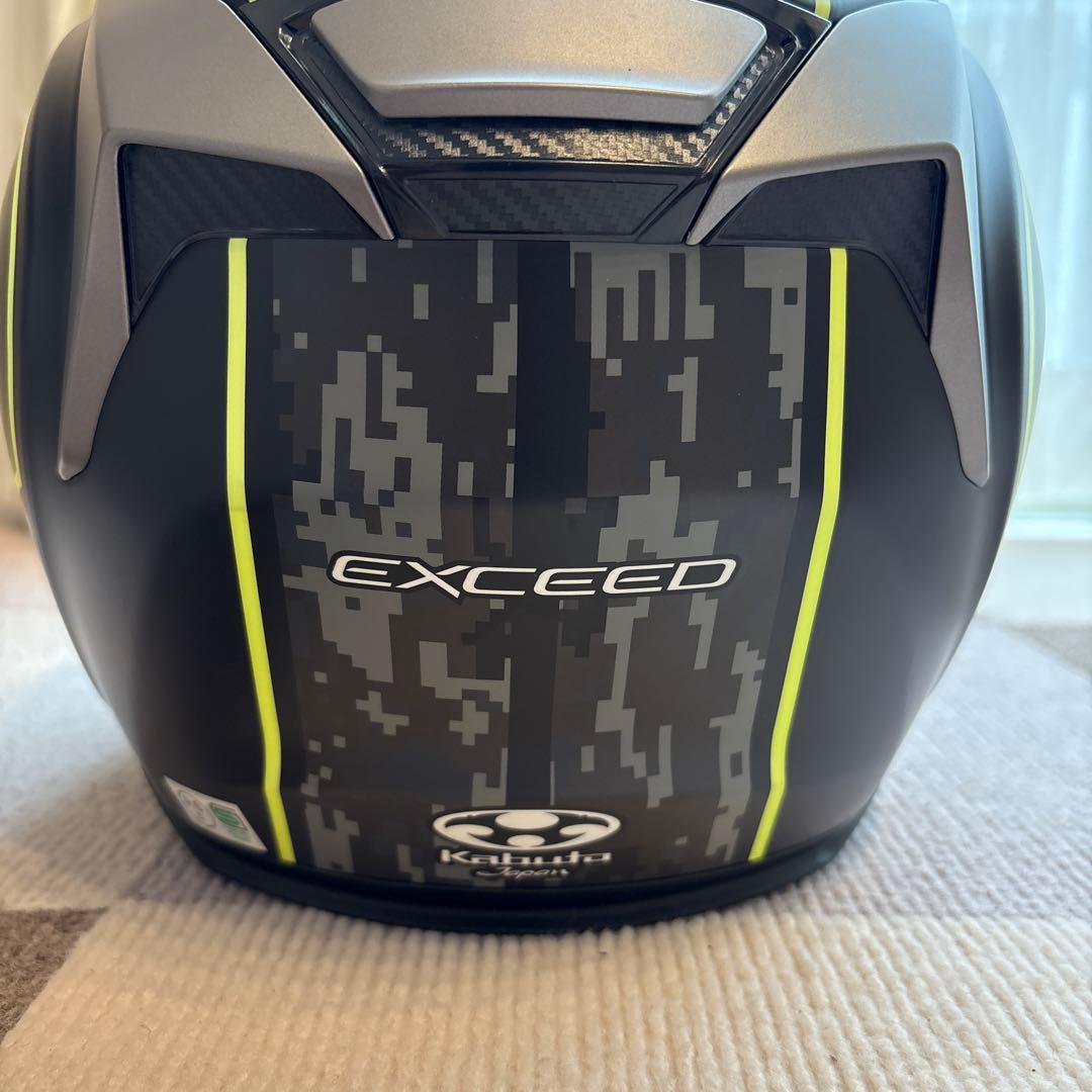 【OGK Kabuto】EXCEED Mサイズ　スモークシールド付き