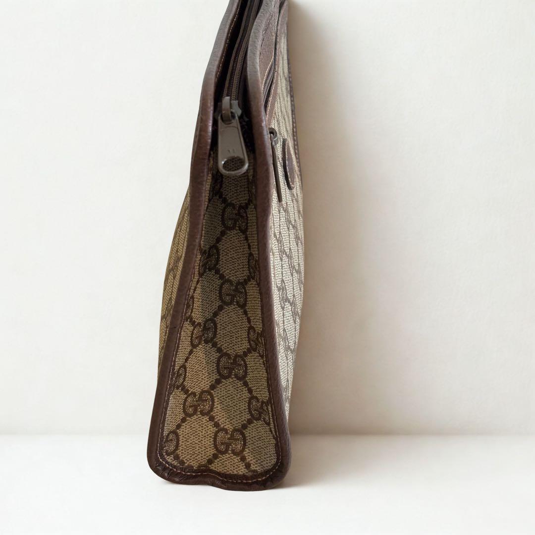 美品✨ Gucci GGパターン クラッチバッグ オールドグッチ ヴィンテージ