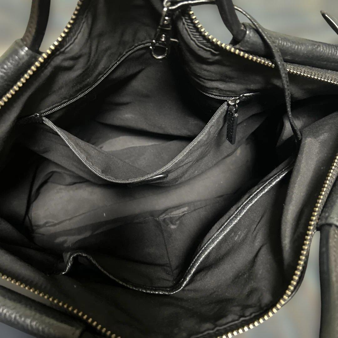 Ecco/ecco Denmark 本革トート/2wayバッグ 黒