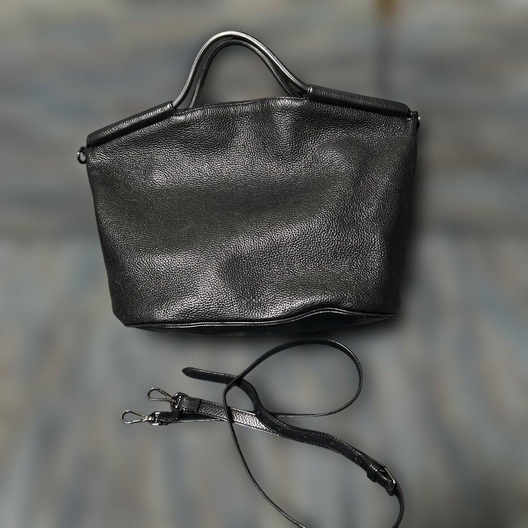 Ecco/ecco Denmark 本革トート/2wayバッグ 黒