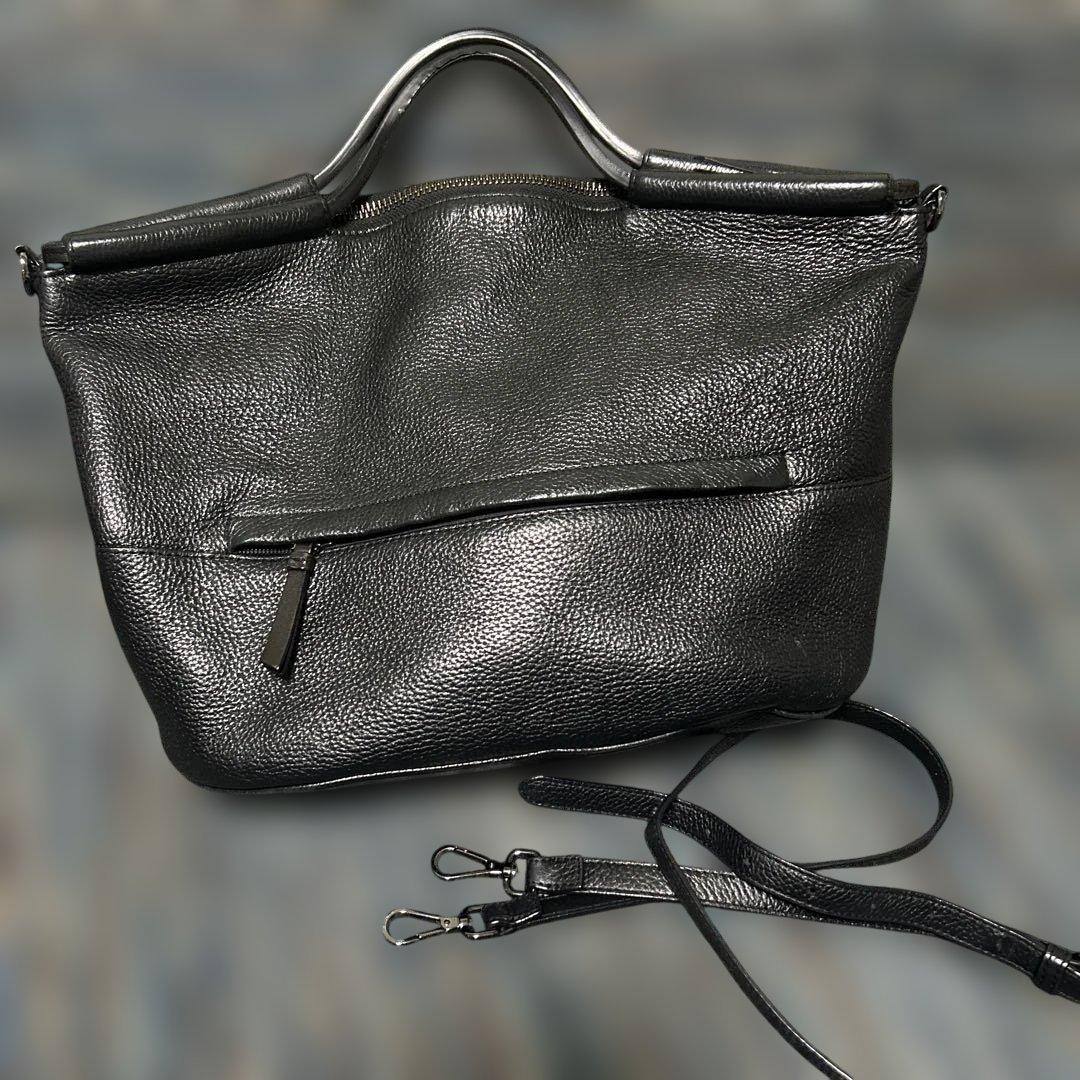 Ecco/ecco Denmark 本革トート/2wayバッグ 黒