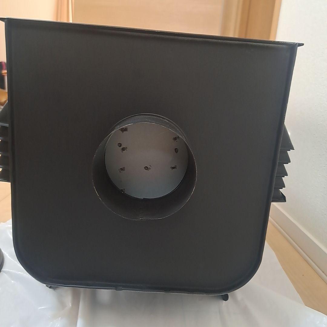 新保製作所　角型３面窓付薪ストーブ【専用ケース付】