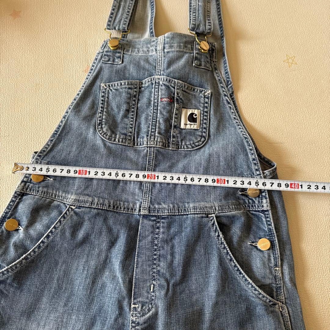 Carhartt デニムオーバーオール　XS