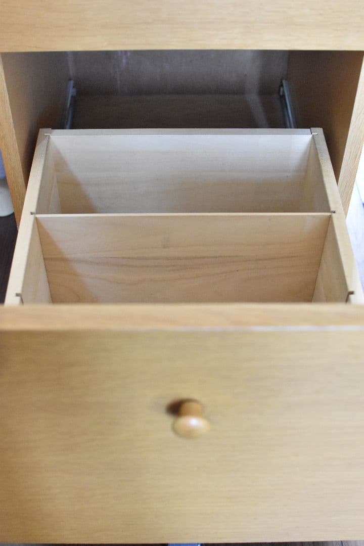 ち*ぴ様 カリモク　Buona scelta ST3578　学習机・袖机付き