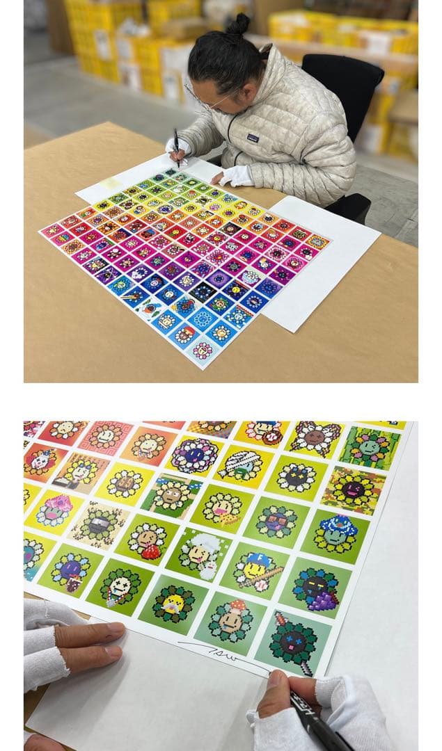 村上隆ポスター作品108つ煩悩