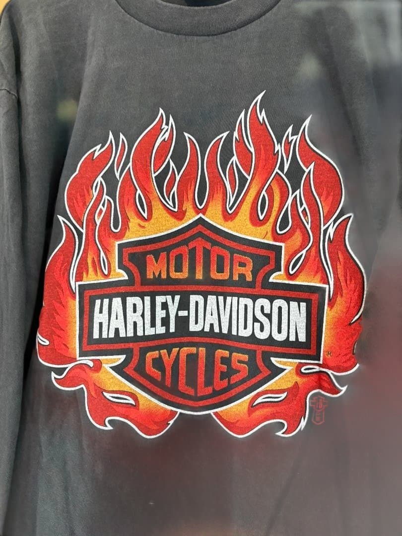 ハーレーダビットソン Harley-Davidson フレイム ロンT XL 黒