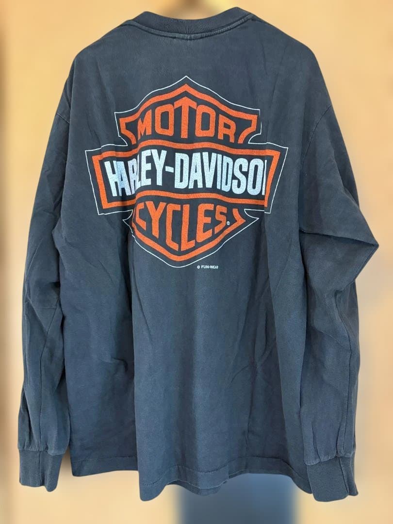 ハーレーダビットソン Harley-Davidson フレイム ロンT XL 黒