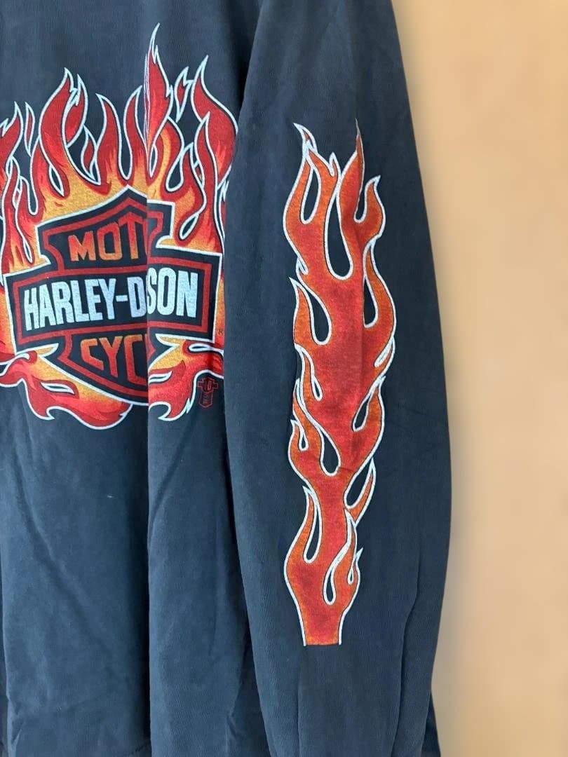 ハーレーダビットソン Harley-Davidson フレイム ロンT XL 黒