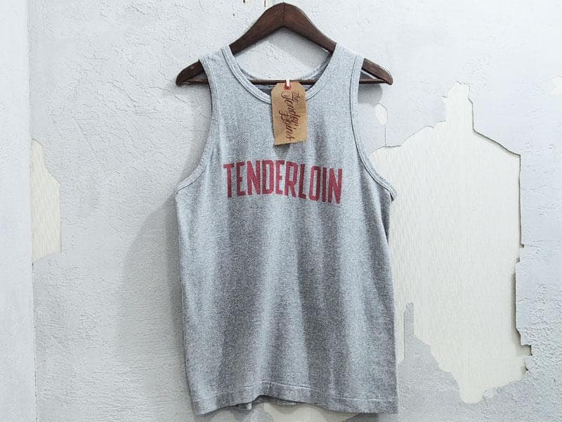 新品 デッドストック TENDERLOIN TANK 霜降り タンクトップ M