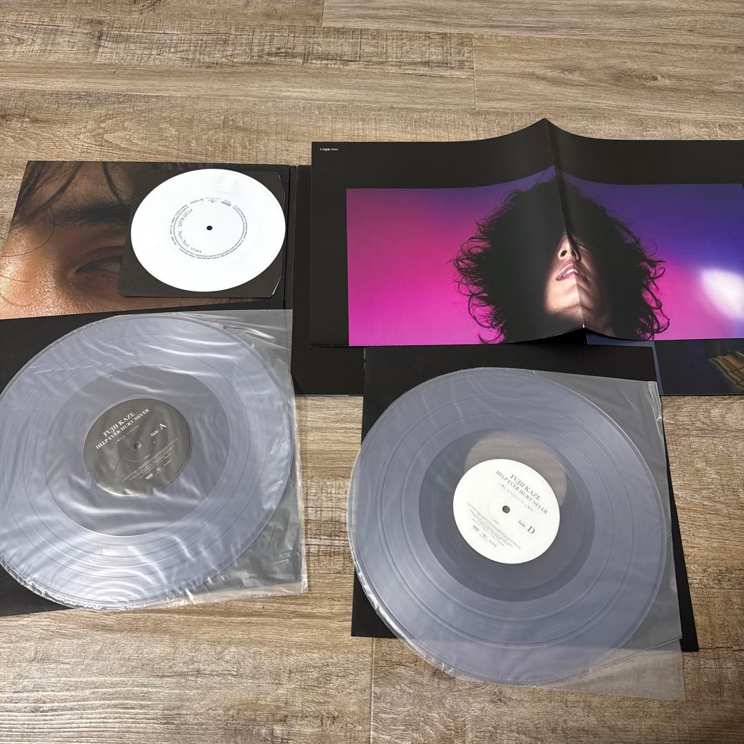 藤井風 レコード HELP EVER HURT NEVER ソノシートポスター付