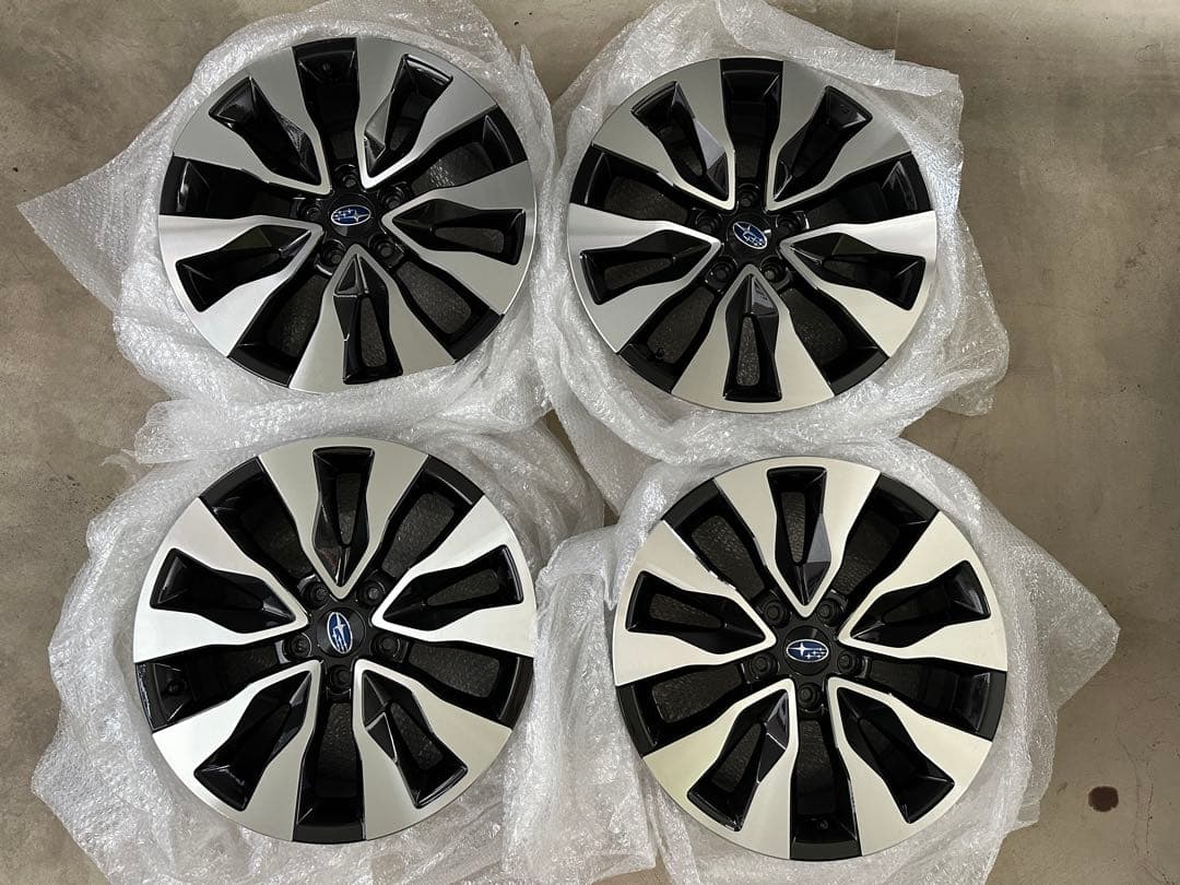 【未使用品】アウトバック純正ホイール4本セット（BT5）