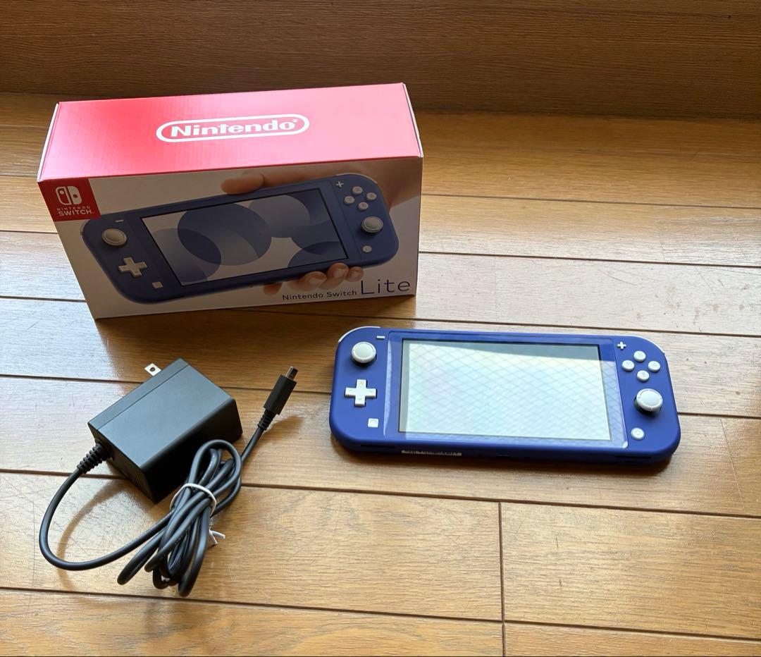 switch lite ブルー