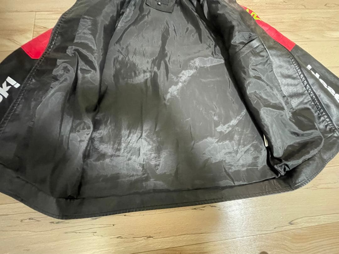 KawasakiRacingTeam PVCレザージャケットM（JP-Lサイズ）