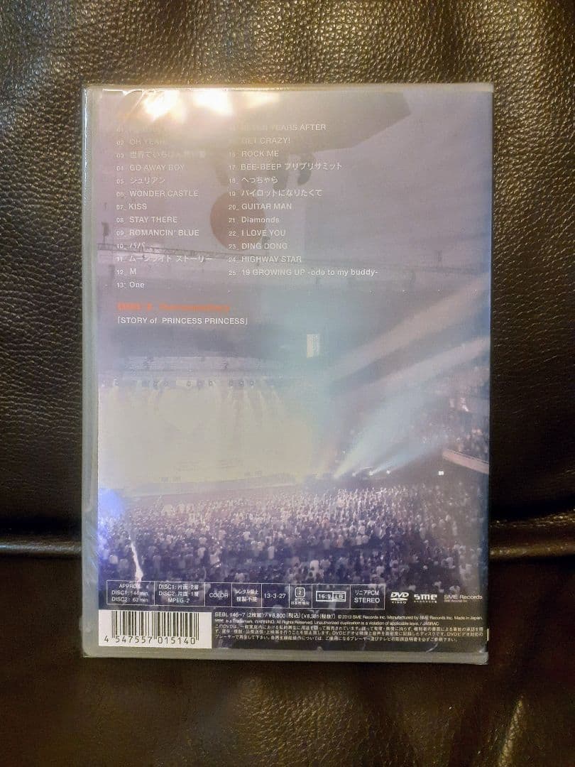 PRINCESS PRINCESS TOUR 2012~再会~　DVD　未開封