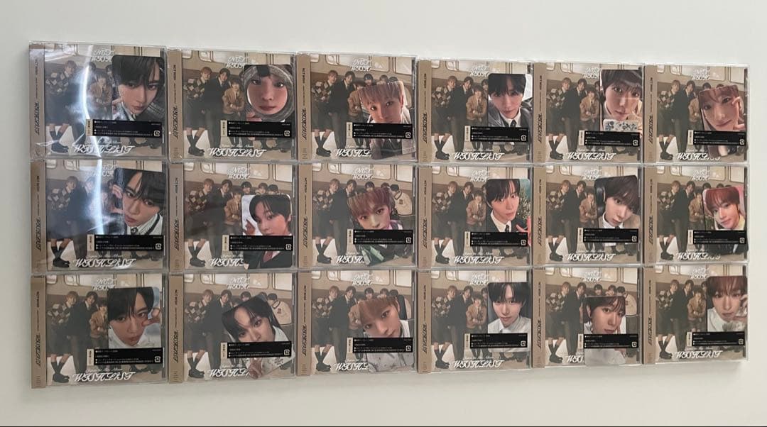 開封済 シリアル無 NCT WISH WISHLIST 通常盤 18枚