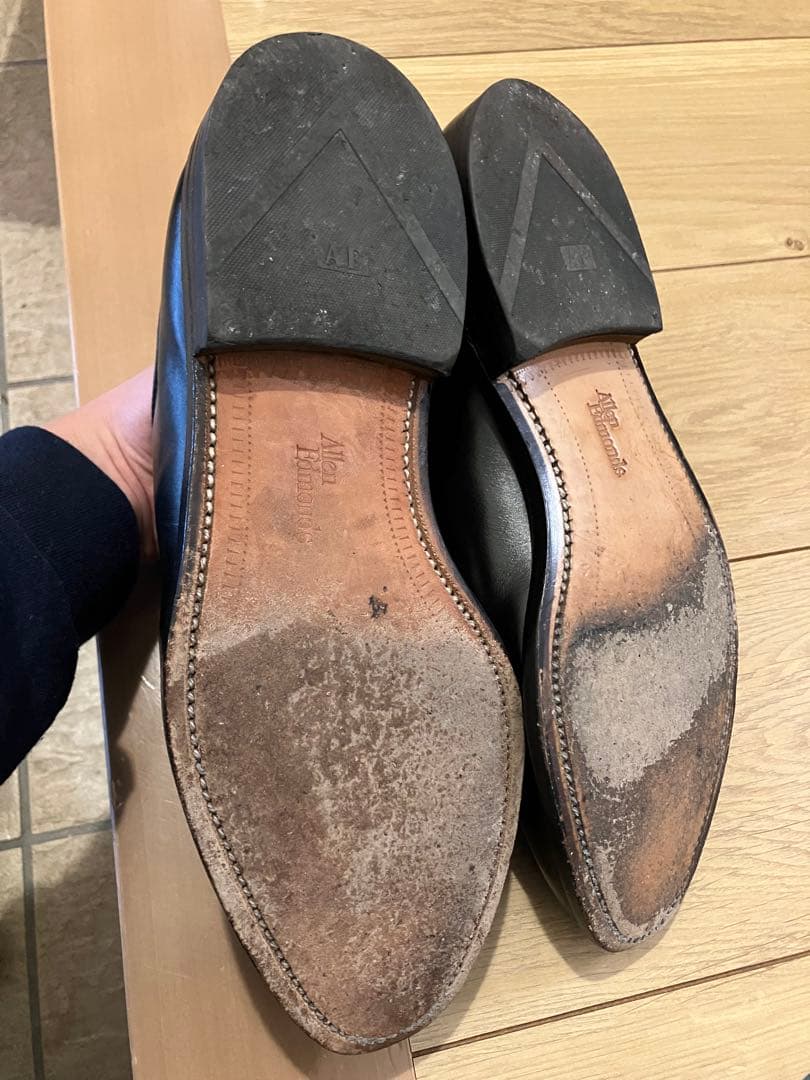 Allen Edmonds ウォルトンderlay Uチップ US7.5E
