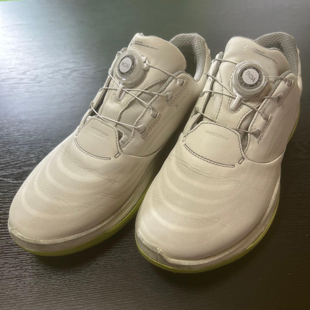 ECHOゴルフ エルティーワン BOAダイヤルシステム ホワイト/グリーン