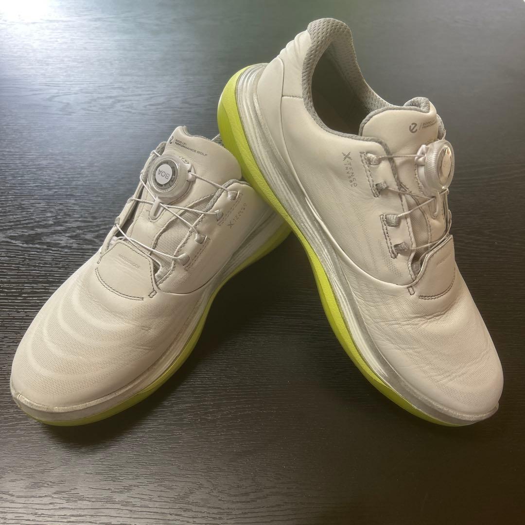 ECHOゴルフ エルティーワン BOAダイヤルシステム ホワイト/グリーン