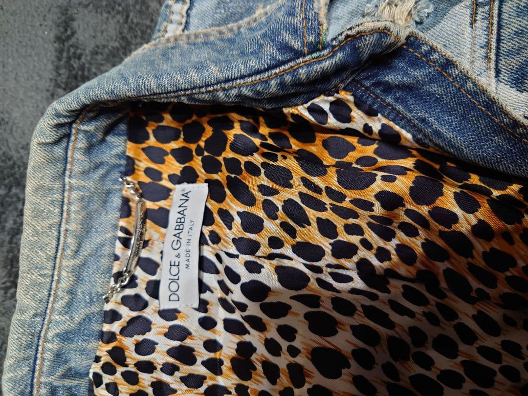 ドルチェ&ガッバーナ　デニムジャケット