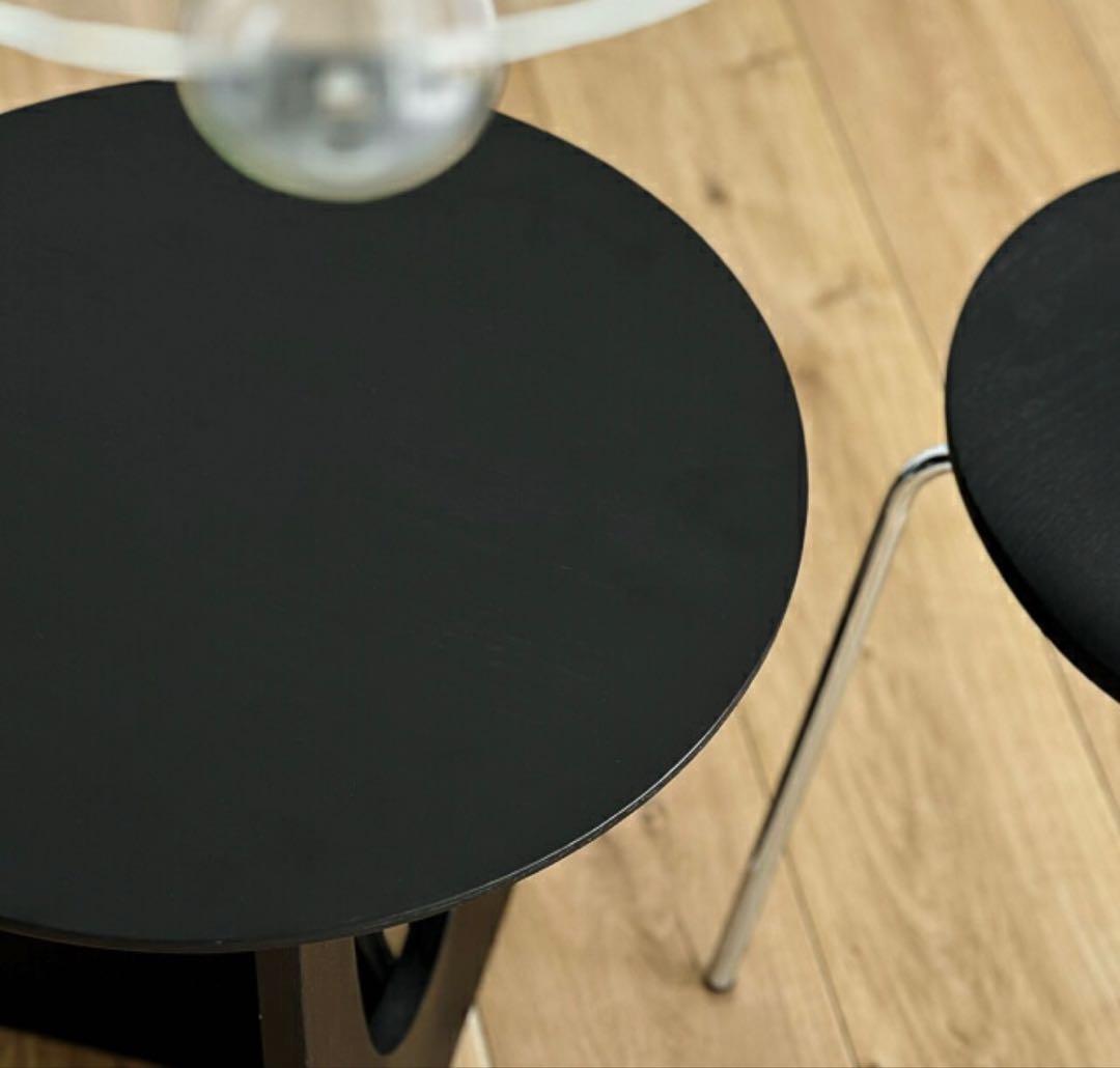 ◾️circular arc◾️サイドテーブル◾️ART OF BLACK◾️ブラック◾️
