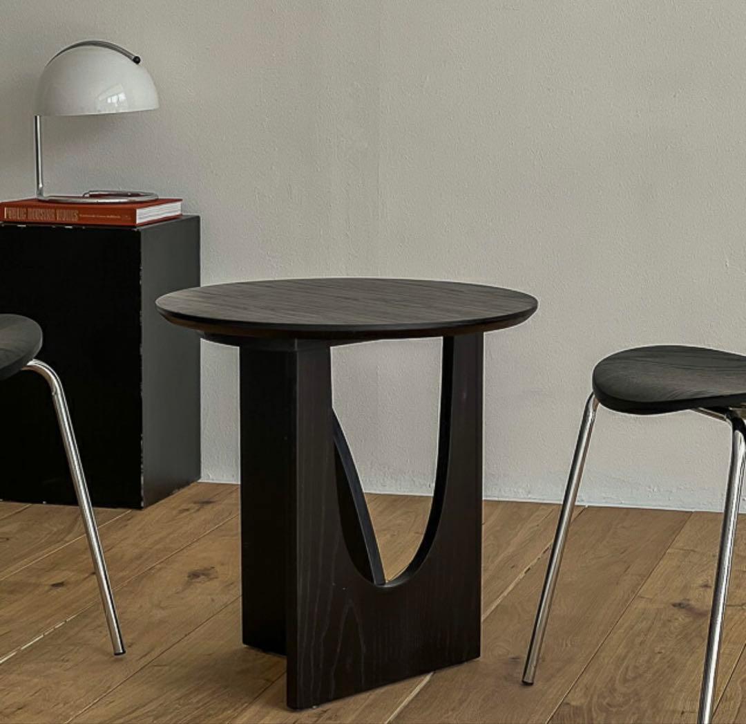 ◾️circular arc◾️サイドテーブル◾️ART OF BLACK◾️ブラック◾️