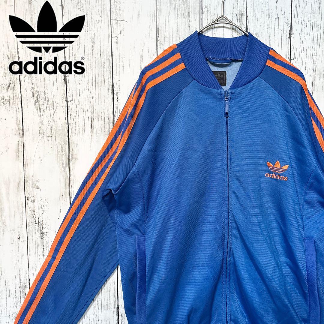 00's adidas アディダス ATP トラックジャケット　ブルー　オレンジ