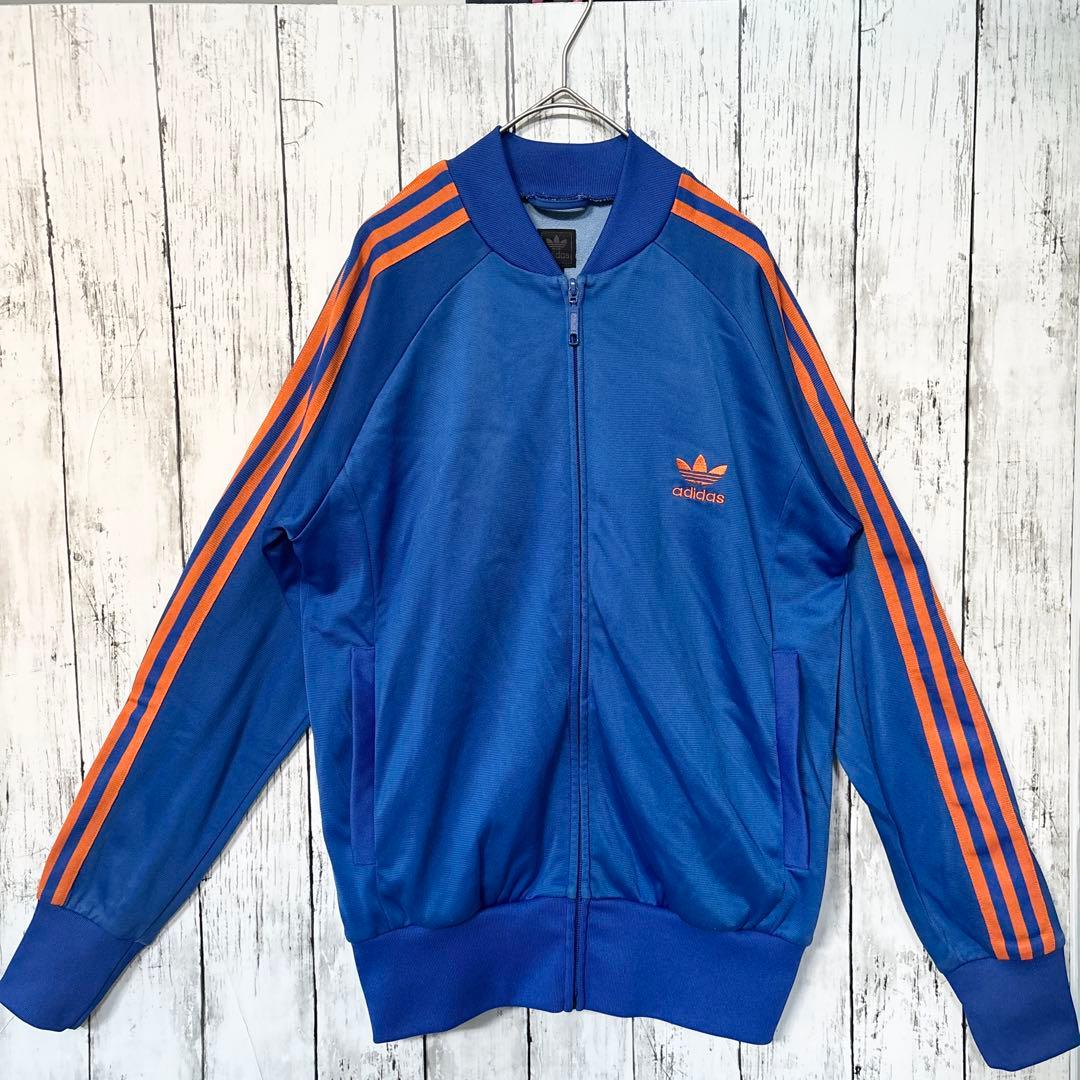 00's adidas アディダス ATP トラックジャケット　ブルー　オレンジ