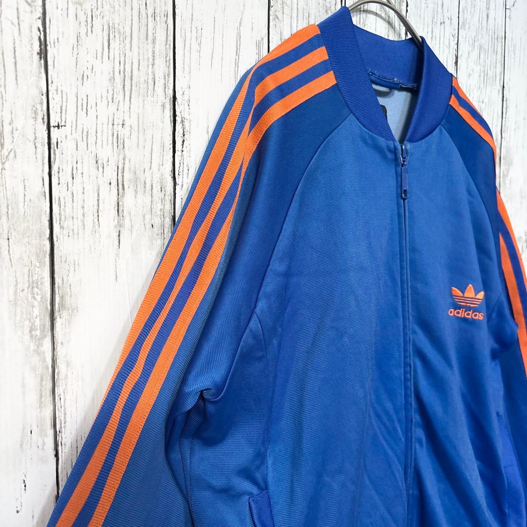 00's adidas アディダス ATP トラックジャケット　ブルー　オレンジ