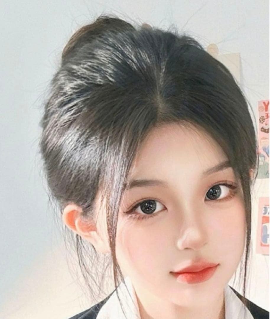 人毛100% 医療用 部分ウィッグ ヘアピース前髪ノーカット ショートストレート