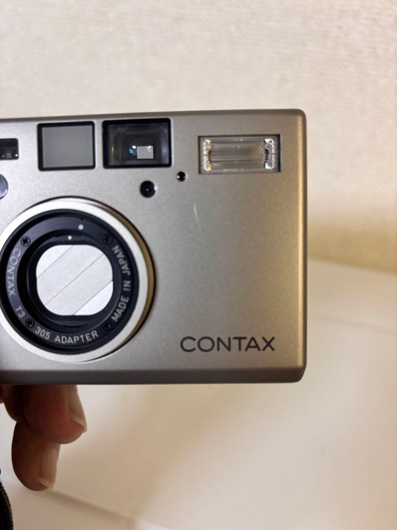 【クリスマス値下げ】CONTAX T3D シングルティース チタンシルバー