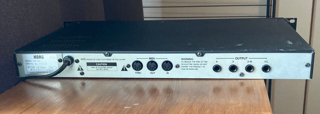 鍵盤楽器 KORG WAVESTATION SR