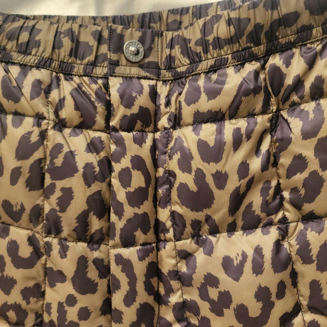 未使用　タイオン　ダウンパンツ　レオパード　ヒョウ柄2XL