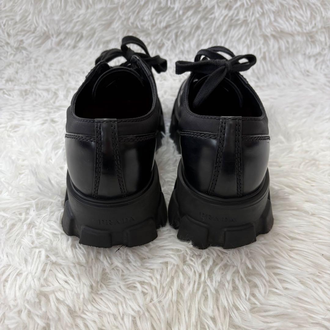 PRADA レザーシューズ ブラック UK7 メンズ